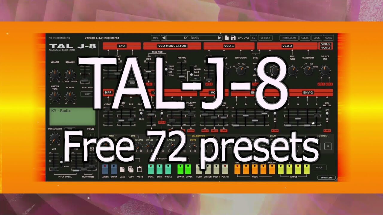 TAL Software – TAL-J-8 v1.2.5 full keygen crack